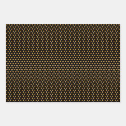 Rood- en goudkerstbont Verpakkingspapier Inpakpapier Vel (Voorkant 3)