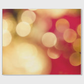 Rood- en goudm-inktpapier cadeaupapier (Vlak)