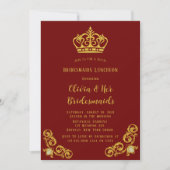 Rood- en goudmaiden kaart (Voorkant)