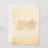 Rood- en goudmakelaarblad Weddenschap Kaart (Achterkant)