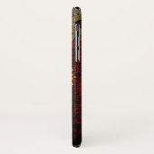 Rood en goudmakreel Case-Mate iPhone case (Achterkant/links)