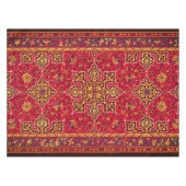 Rood- en goudperzikruik tafelkleed (Voorkant (Horizontaal))