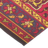 Rood- en goudperzikruik tafelkleed (Gekanteld)