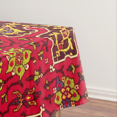 Rood- en goudperzikruik tafelkleed (Voorbeeld)