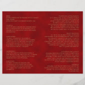 Rood- en goudpindu-weddenschap (Achterkant)