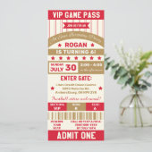 Rood- en goudsportweddenpakket kaart (Staand voorkant)