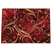 Rood- en goudtas groot cadeauzakje (Voorkant)