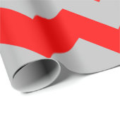 Rood en grijs Extra groot papier voor het verpakke (Rol Hoek)