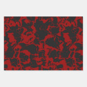 Rood en grijs inpakpapier vel (Voorkant 3)