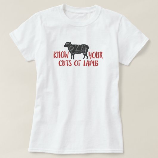 Rood en grijs kennen jullie delen van de lamp t-shirt (Design voorkant)