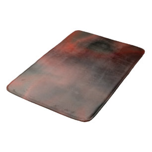 Rood en Grijs Marmer abstract Badmat