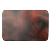 Rood en Grijs Marmer abstract Badmat (Voorkant)