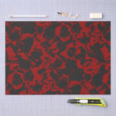 Rood en grijs tissuepapier (Craft)