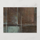 Rood- en grijze Brick-muur Briefkaart (Voorkant)