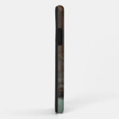 Rood- en grijze Brick-muur Case-Mate iPhone Case (Achterkant/rechts)