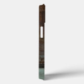 Rood- en grijze Brick-muur Case-Mate iPhone Case (Achterkant / Rechts)