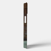 Rood- en grijze Brick-muur Case-Mate iPhone Case (Achterkant / Rechts)