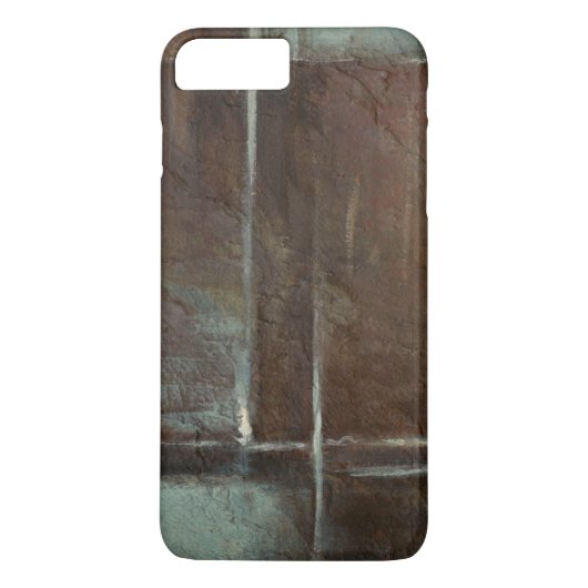 Rood- en grijze Brick-muur Case-Mate iPhone Case (Achterkant)