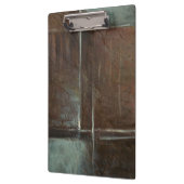 Rood- en grijze Brick-muur Klembord (Links)