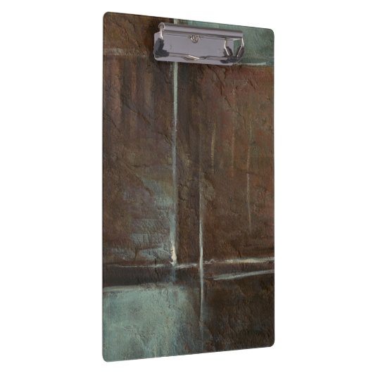 Rood- en grijze Brick-muur Klembord (Rechts)