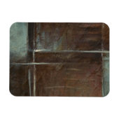 Rood- en grijze Brick-muur Magneet (Horizontaal)