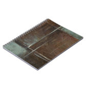 Rood- en grijze Brick-muur Notitieboek (Linkerzijde)