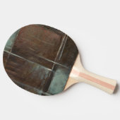 Rood- en grijze Brick-muur Tafeltennisbatje (Zijkant)