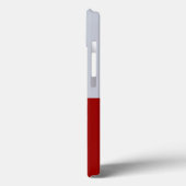 Rood- en grijze rechthoeken Case-Mate iPhone case (Achterkant / Links)