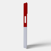 Rood- en grijze rechthoeken Case-Mate iPhone case (Achterkant / Rechts)