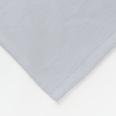 Rood- en grijze rechthoeken fleece deken (Hoek)