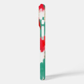 Rood en groen abstract Case-Mate iPhone case (Achterkant / Links)