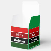 Rood en groen bedankdoosjes (Geopend)