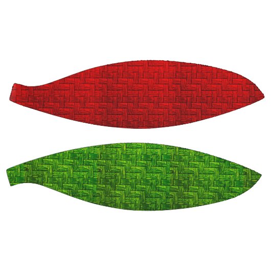 Rood en groen blok basketbal (Panelen)