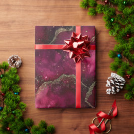 Rood en groen cadeaupapier