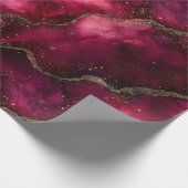 Rood en groen cadeaupapier (Hoek)