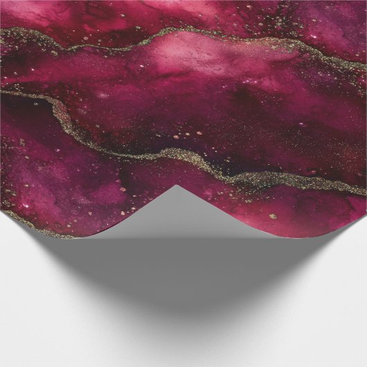 Rood en groen cadeaupapier (Hoek)