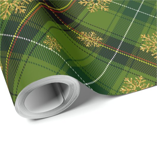 Rood en groen cadeaupapier (Rol Hoek)