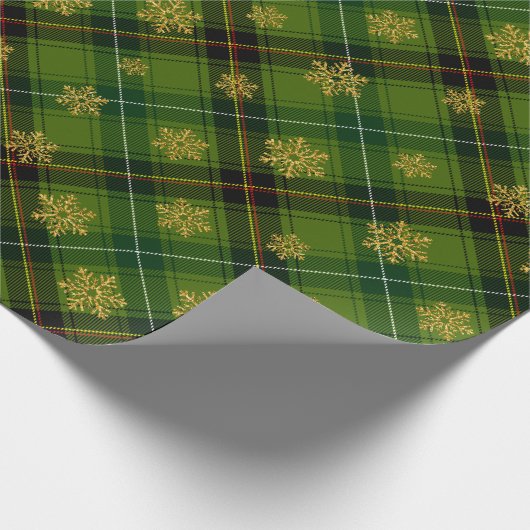 Rood en groen cadeaupapier (Hoek)