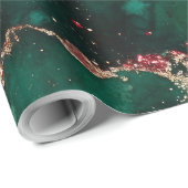 Rood en groen cadeaupapier (Rol Hoek)