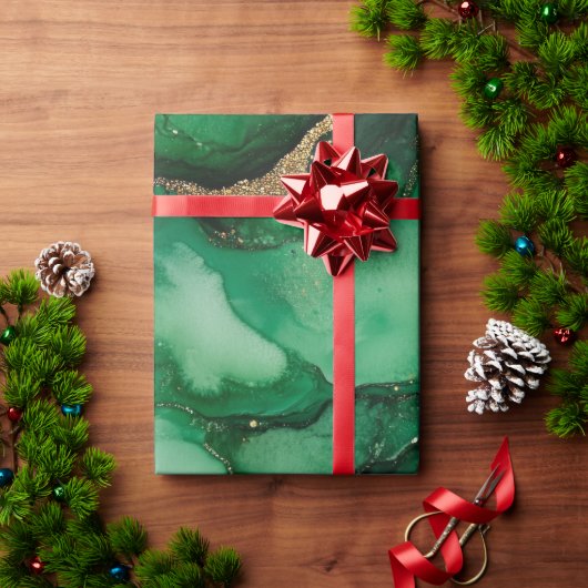 Rood en groen cadeaupapier (Feestdagen Geschenken)