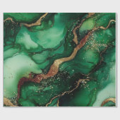 Rood en groen cadeaupapier (Vlak)