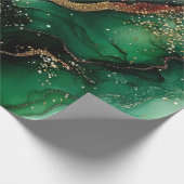 Rood en groen cadeaupapier (Hoek)