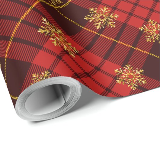 Rood en groen cadeaupapier (Rol Hoek)