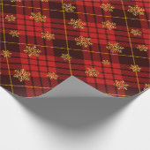 Rood en groen cadeaupapier (Hoek)