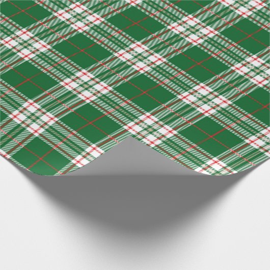 Rood en groen cadeaupapier (Hoek)