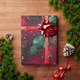 Rood en groen cadeaupapier