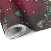 Rood en groen cadeaupapier (Rol Hoek)