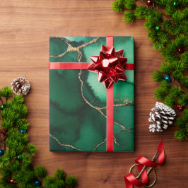 Rood en groen cadeaupapier