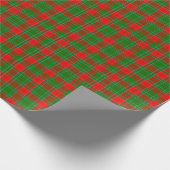 Rood en groen cadeaupapier (Hoek)