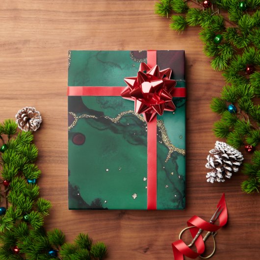 Rood en groen cadeaupapier (Feestdagen Geschenken)